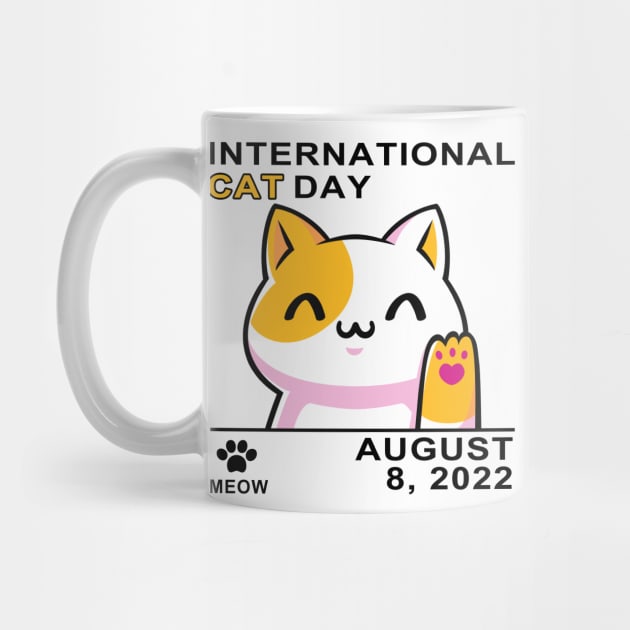 International cat Day "Cat Lovers" by DMS DESIGN